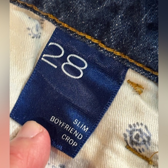 Pilcro Women’s Size 28 Slim Boyfriend Crop Jeans - Picture 5 of 9